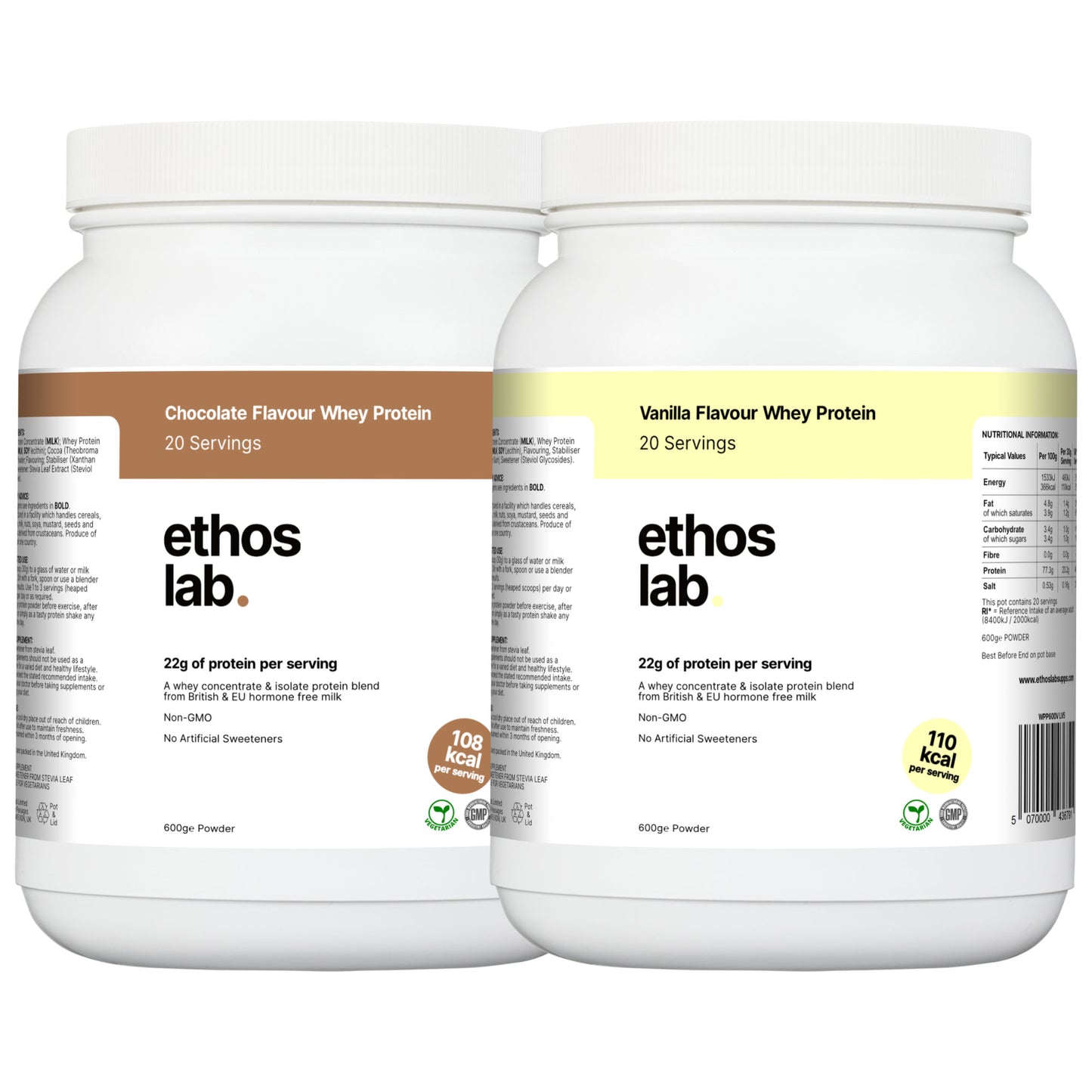 Chocolate & Vanilla Protein Twin Pack (SAVE 25%)